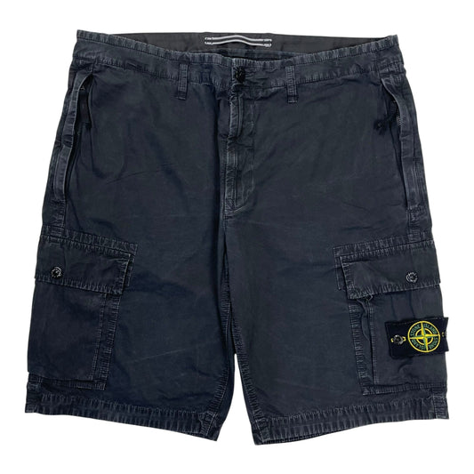 Stone Island Cargo Shorts, W36” | O/S, Navy