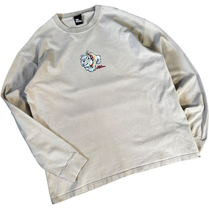 No Fear 90’s Longsleeve T Shirt L | Large, Cream