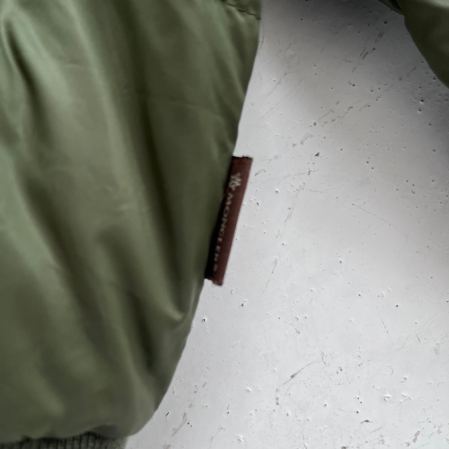 2000s moncler green fur trim puffer | Green, Green
