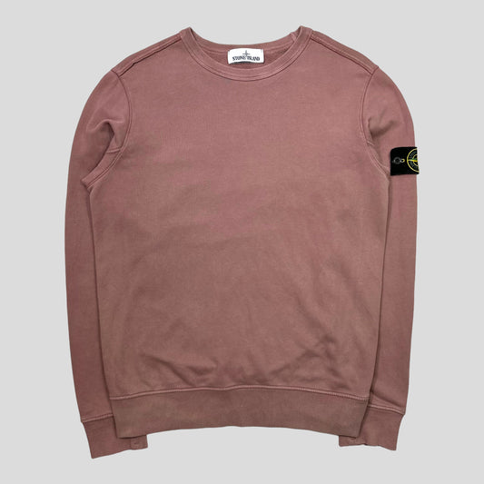 Stone Island Dusty Pink Crewneck - M | Medium, Pink