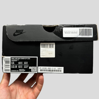 Nike x CDG Air Sunder Black - UK10