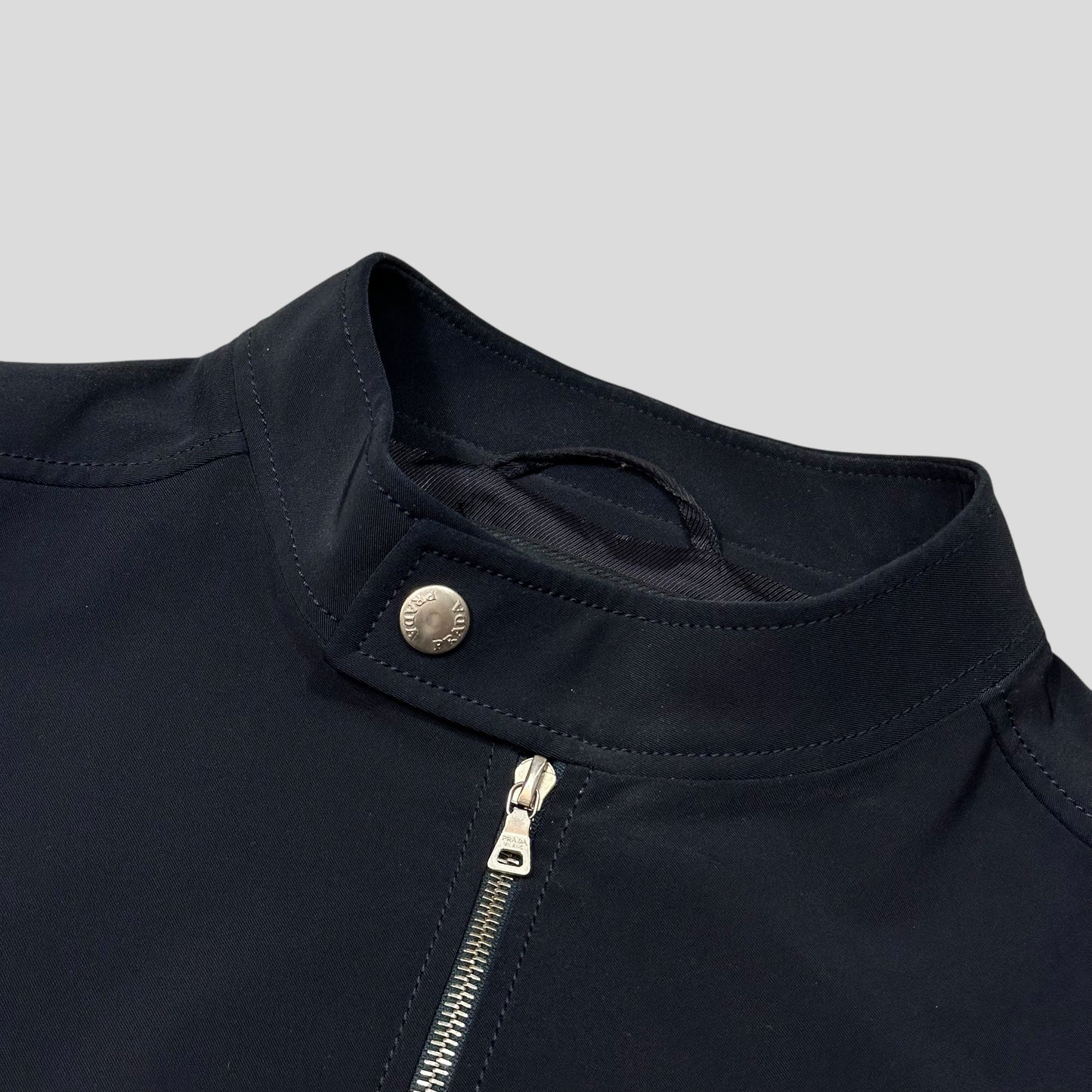 Prada Milano SS99 Nylon Boxy Blouson Smart Jacket - XL (M/L)