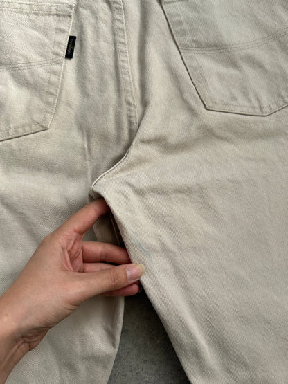 Valentino Pure Cotton High Waisted Denim Jeans - W26