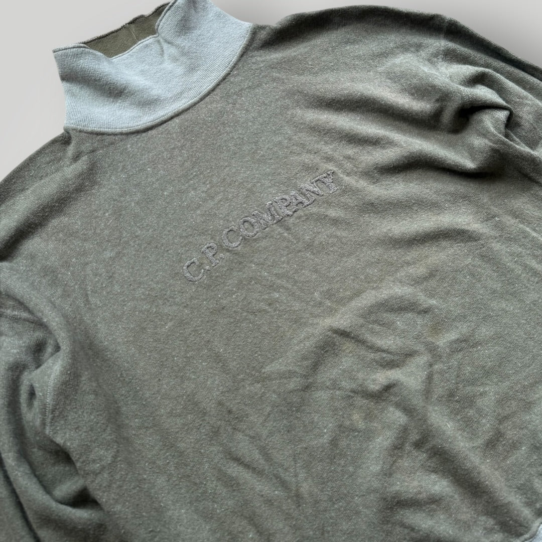 C.P. Company 1980's Ideas From Massimo Osti Cotton / Angora Mix Roll Neck Jumper L