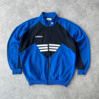 Adidas 1990s colour block embroidered track jacket (M)