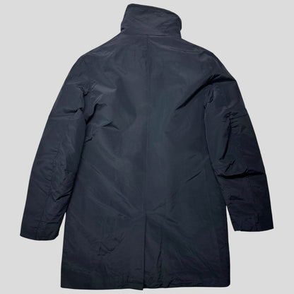 Gucci by Tom Ford 1999 Ballistic Nylon Taped Seam Shearling Collar Coat - L | Default Title, Multicoloured