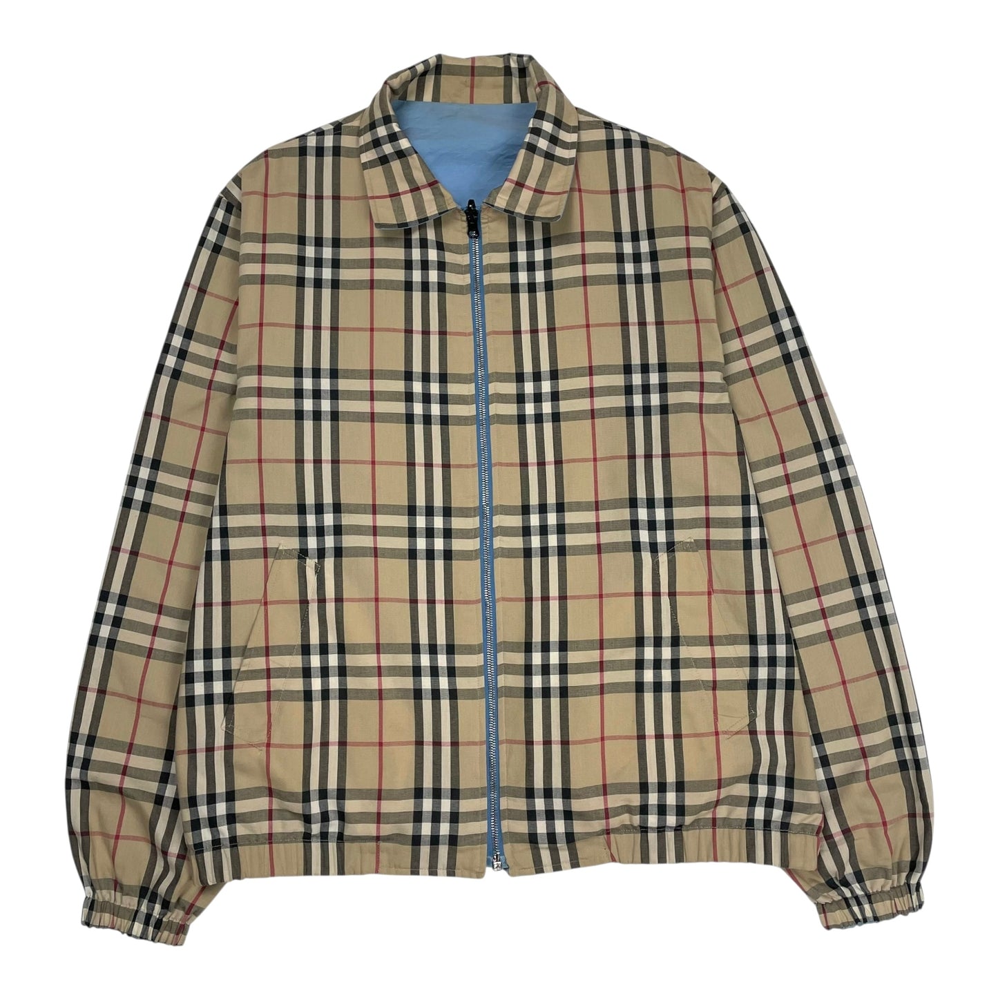 Vintage Burberry Nova Check Reversible Jacket, Size Large | O/S, Multicoloured