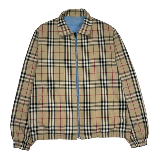 Vintage Burberry Nova Check Reversible Jacket, Size Large | O/S, Multicoloured