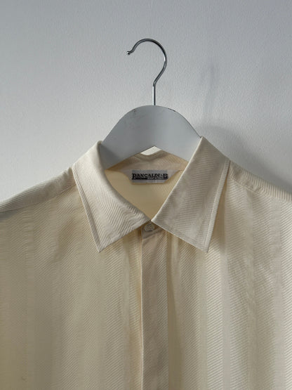 Vintage Pure Silk Polo Shirt - L/XL