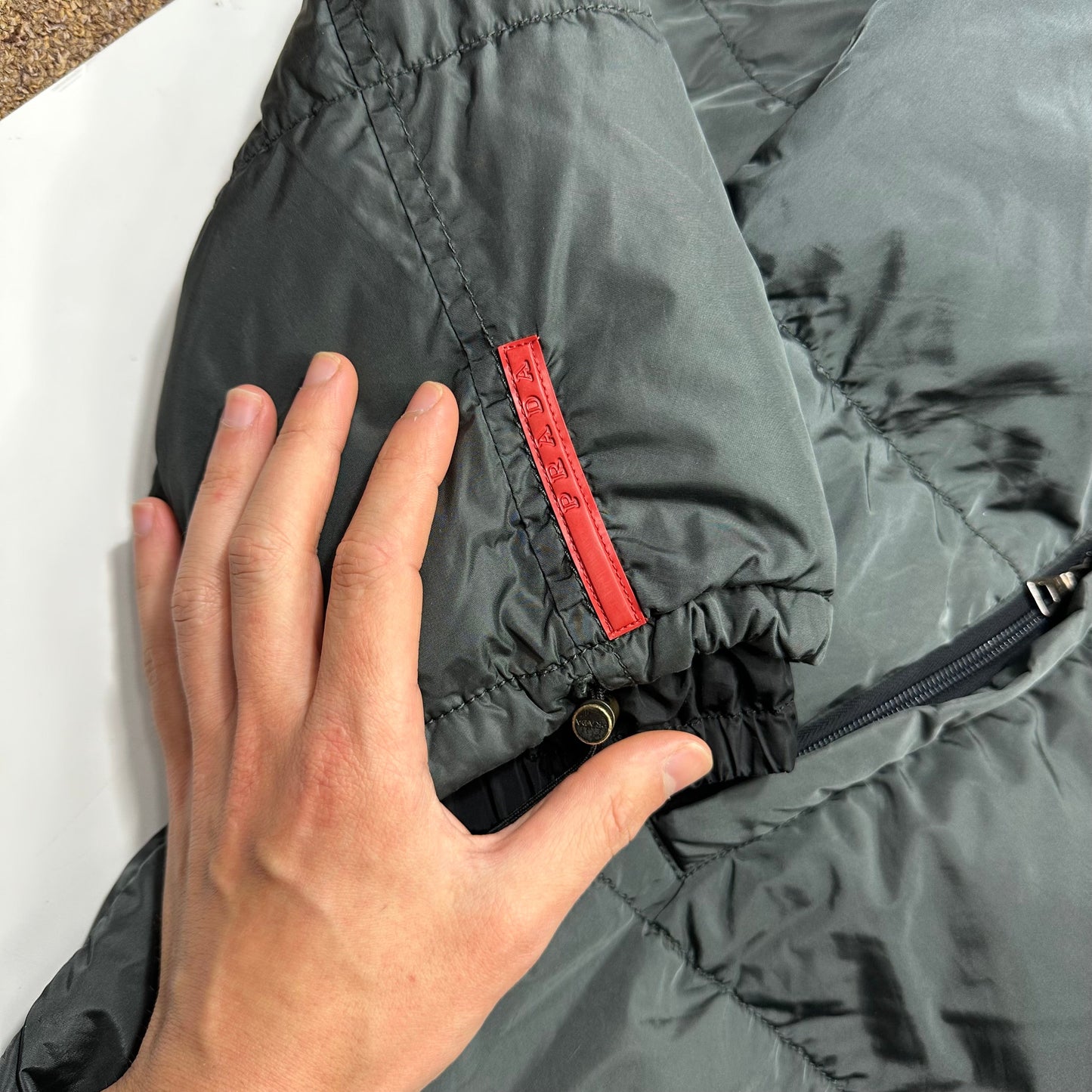 Prada Sport 00’s Nylon Down Technical Toggle Puffer - IT54 (XL/XXL)