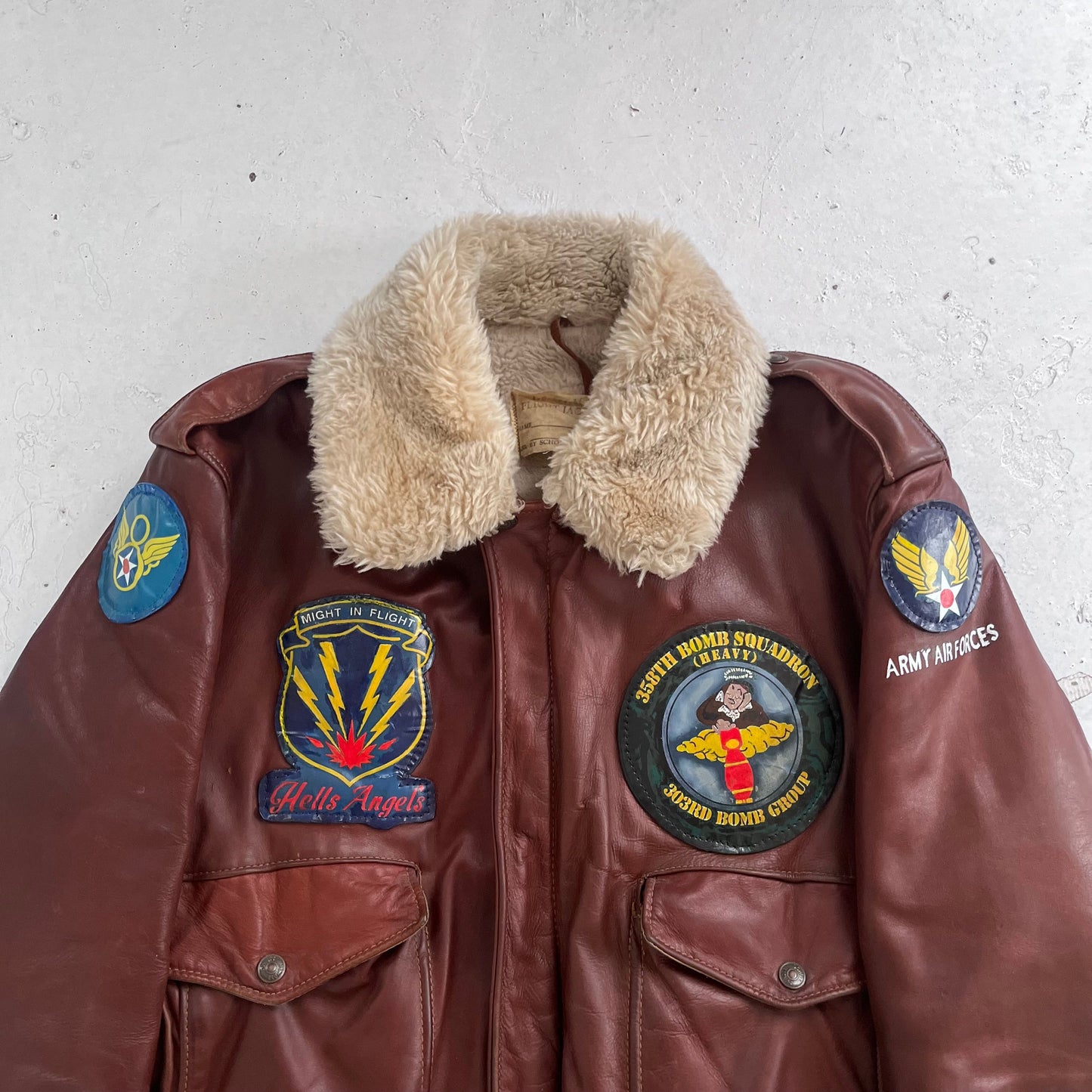 1960s schott hells angels leather flight jacket | Burgundy, Burgundy
