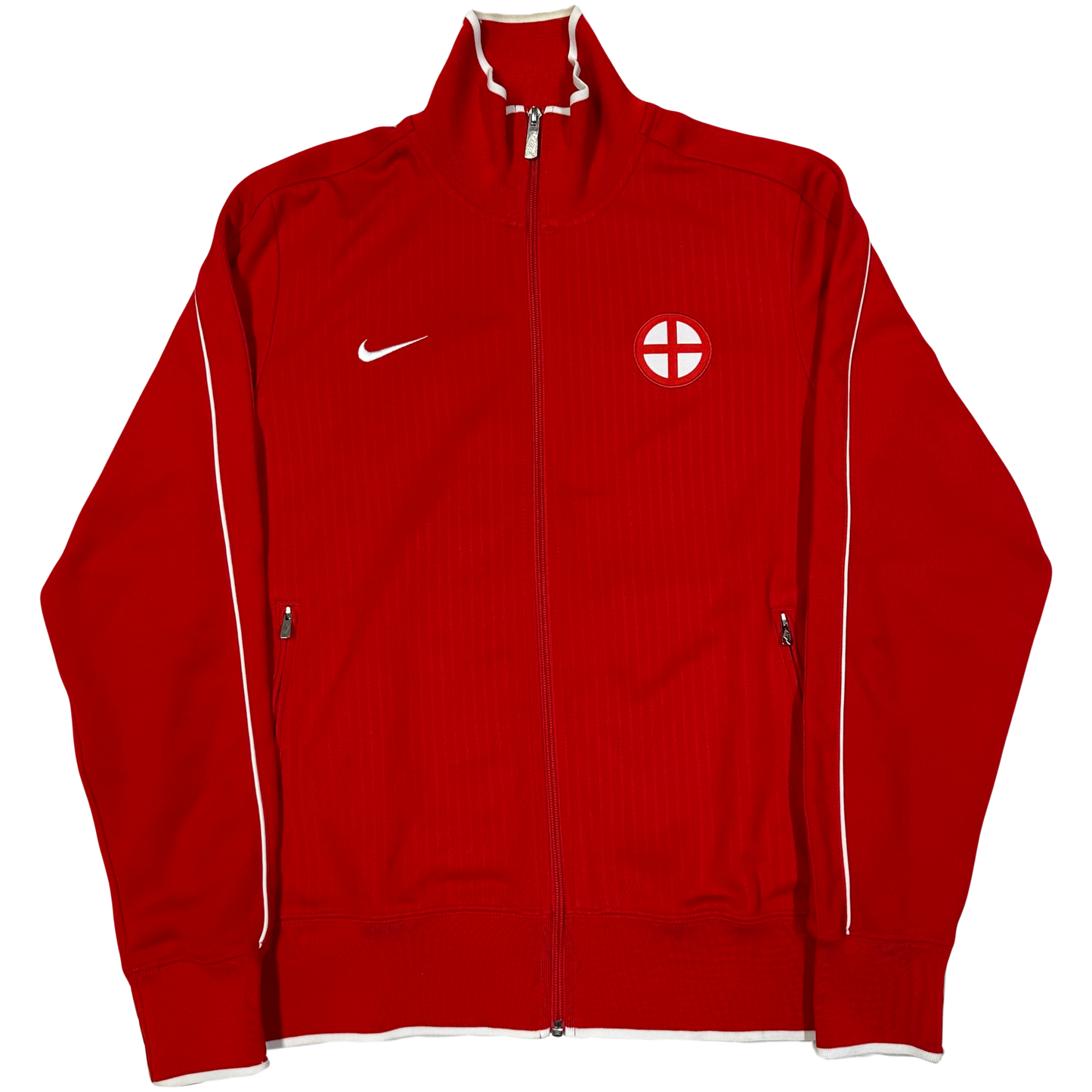 Nike England 2013/14 Track Jacket In Red ( L )