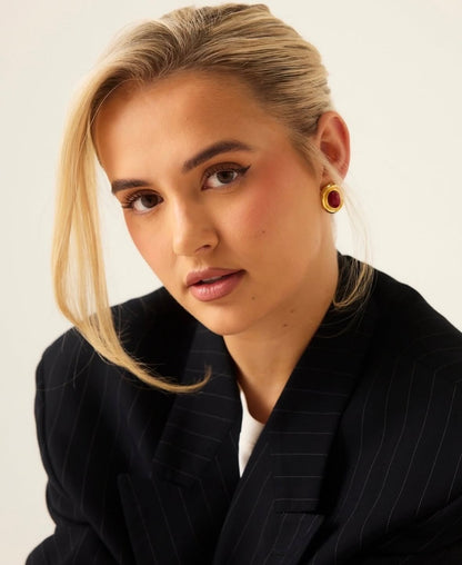 Gianni Versace Versus 1990s Pinstripe Bespoke Button Double Breasted Suit - 44L/W34