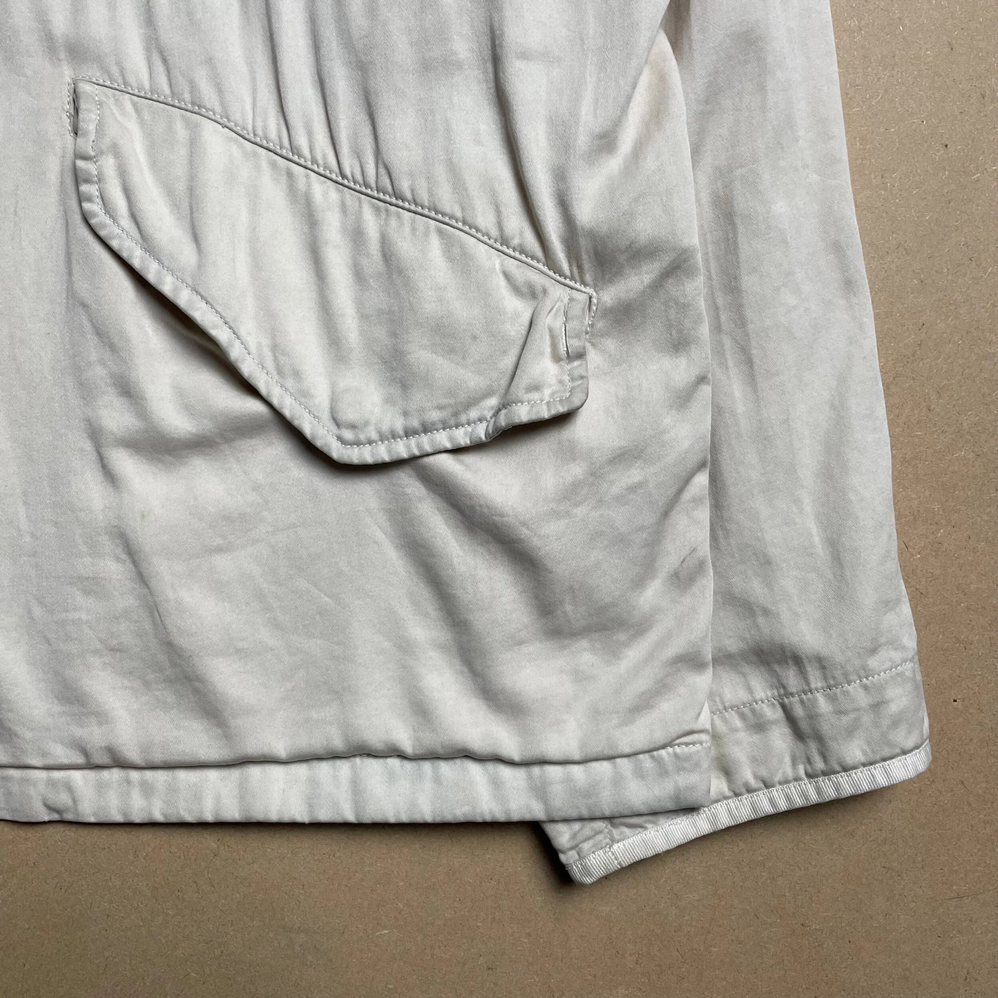 A/W 1996 Cream Raso Gommato Field Jacket