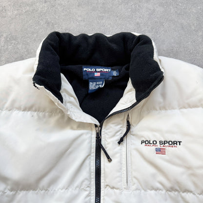 Polo Sport Ralph Lauren RARE 1990s technical fleece lined puffer jacket (L)