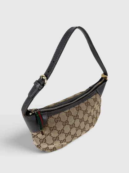 90s Gucci Monogram Mini Shoulder Bag | O/S, Multicoloured