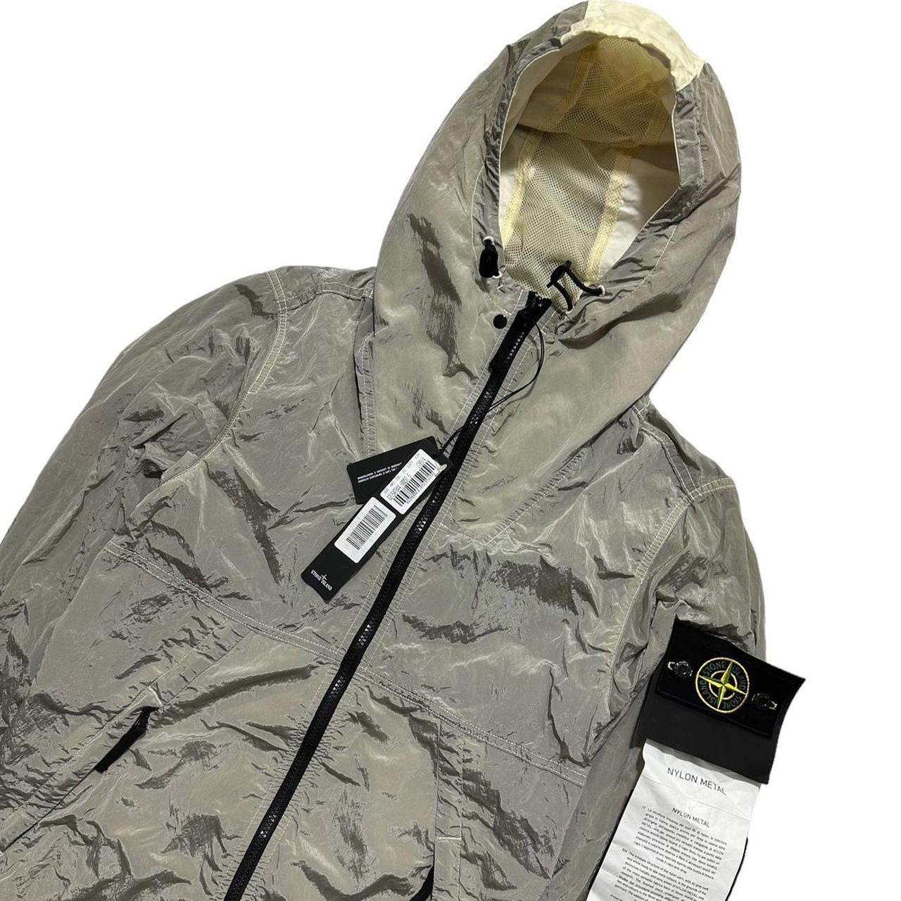 Stone Island Nylon Metal Silver Jacket