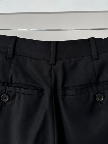 Prada Virgin Wool Mid Rise Single Breasted Suit - 40L/W28