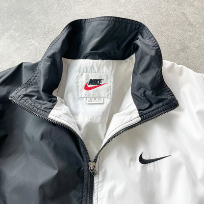 Nike 1990s lightweight embroidered swoosh shell jacket (XL)