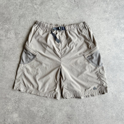 Nike ACG 2000s technical ripstop embroidered cargo shorts (L)