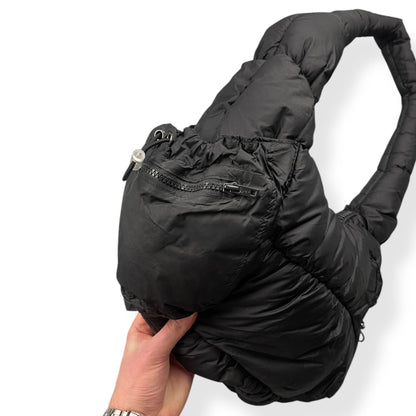 2000's DKNY Jeans Padded Shoulder Bag | O/S, Black