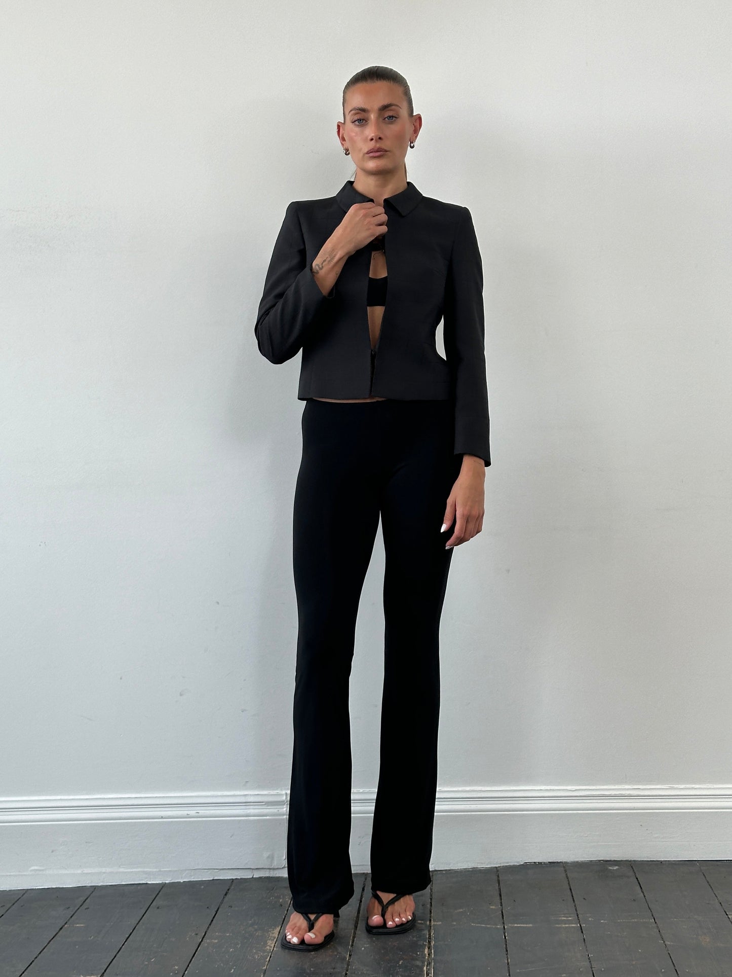 Italian Vintage Flared Leggings