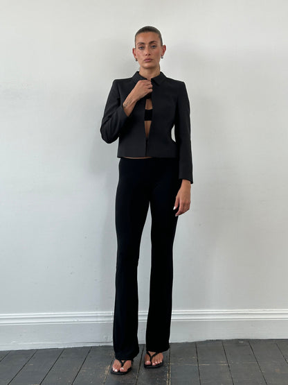 Italian Vintage Flared Leggings