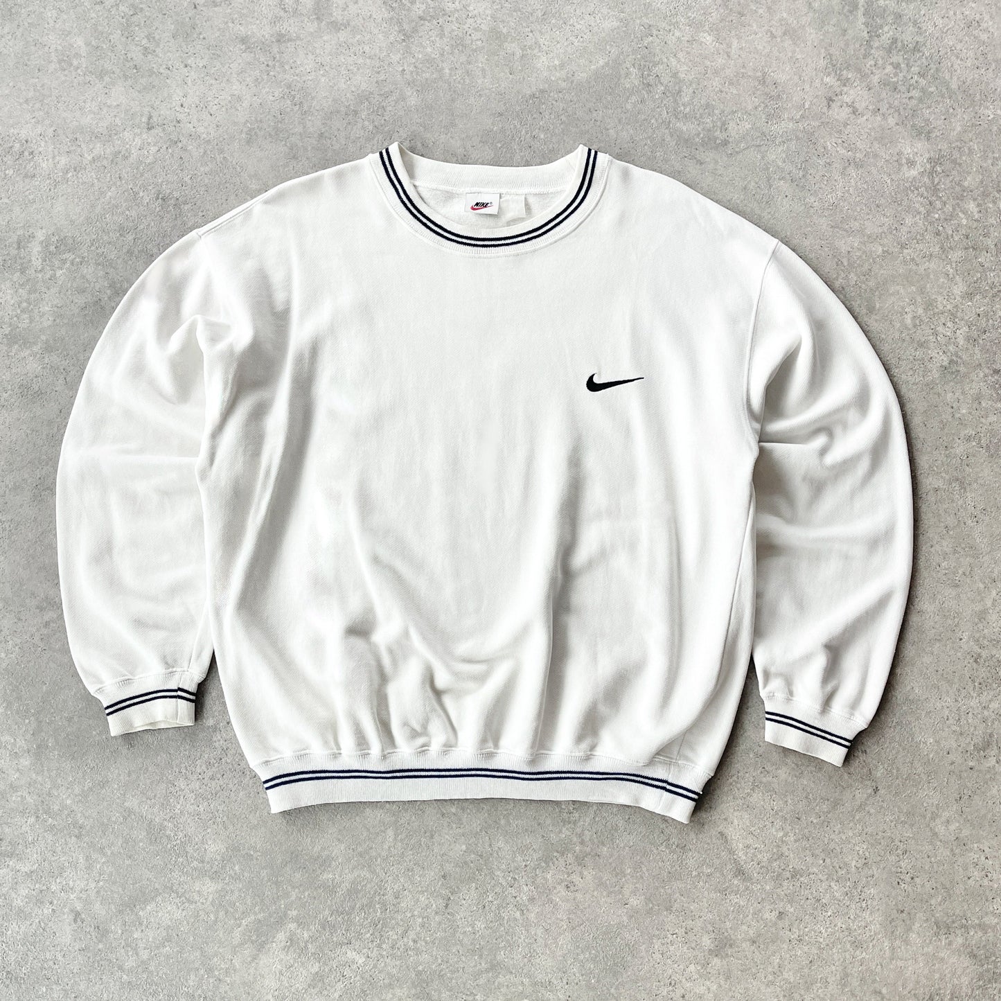 Nike 1990s heavyweight embroidered sweatshirt (S)