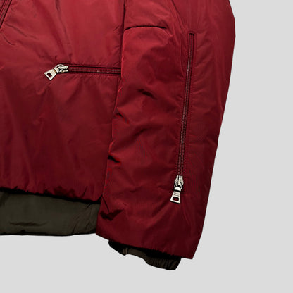 Prada Sport AW00 Technical Nylon Padded Backpack Jacket - IT44 (S) | O/S, Multicoloured