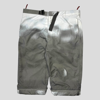 Prada Sport SS00 X-Ray Cloud Comvertible Trousers - IT46 | W30, Grey