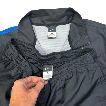 Nike Inter Milan 2012/13 Tracksuit In Black & Grey ( XL )