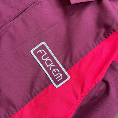 Neighbourhood 'Fu*k Em' Coach Jacket L | Default Title, Red