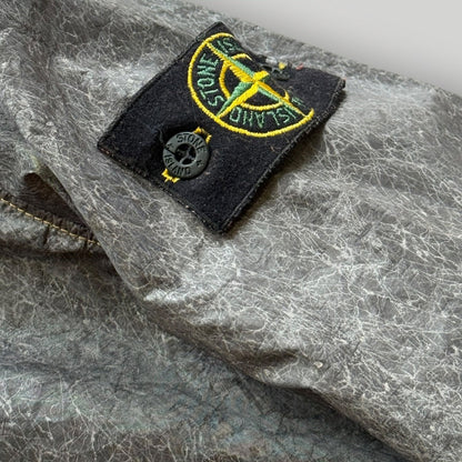 Stone Island SS/02 Laminated Webbing Jacket M | O/S, Grey