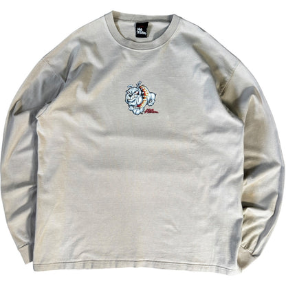 No Fear 90’s Longsleeve T Shirt L | Large, Cream