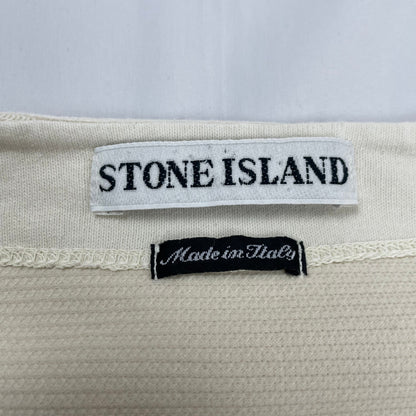 Vintage Stone Island Ribbed Knit, Size XL | O/S, Cream