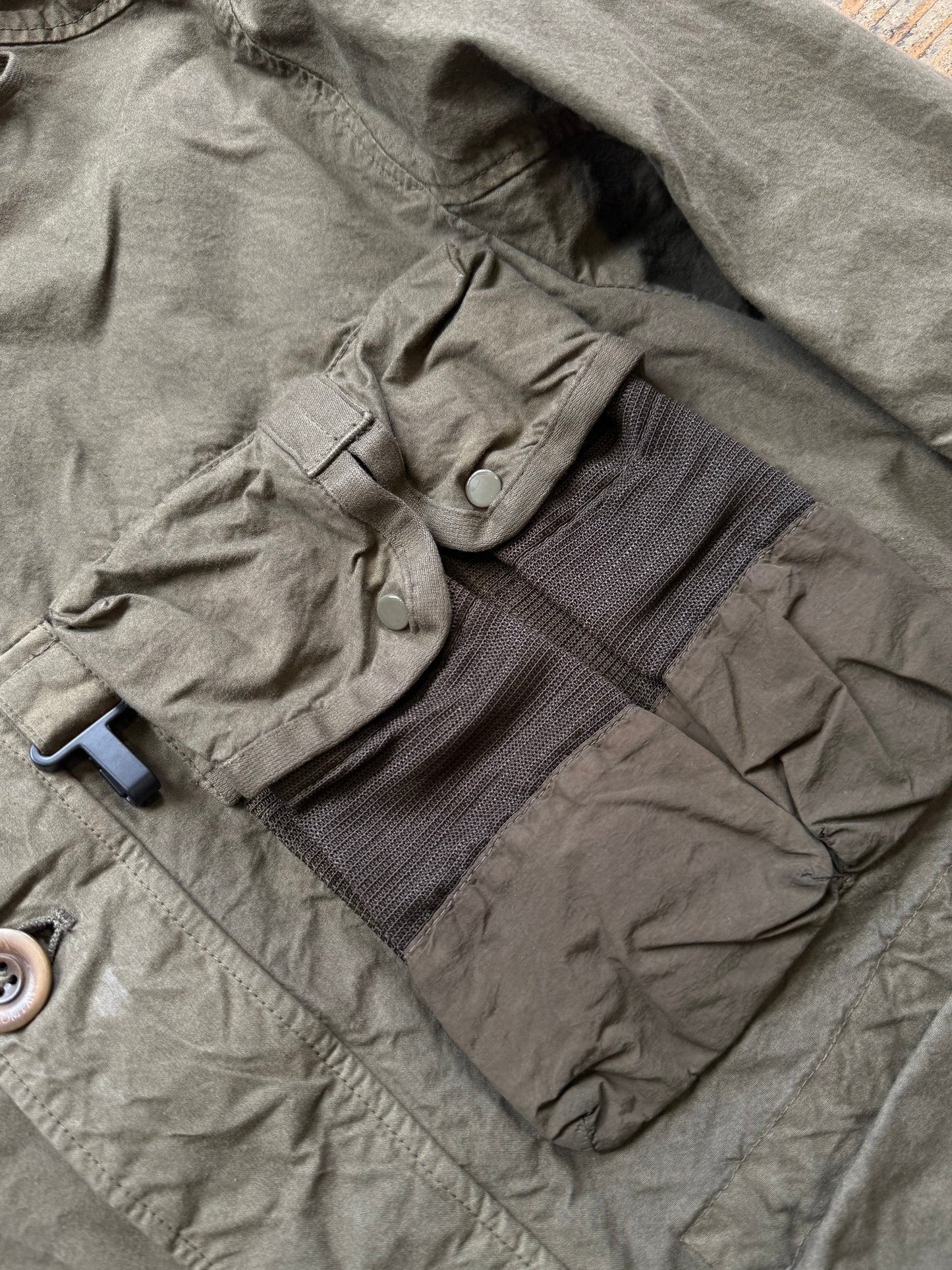 C.P. Company AW23 Ba-Tic Wax Cotton 500 Miglia Google Jacket 50 BNWT | Default Title, Green