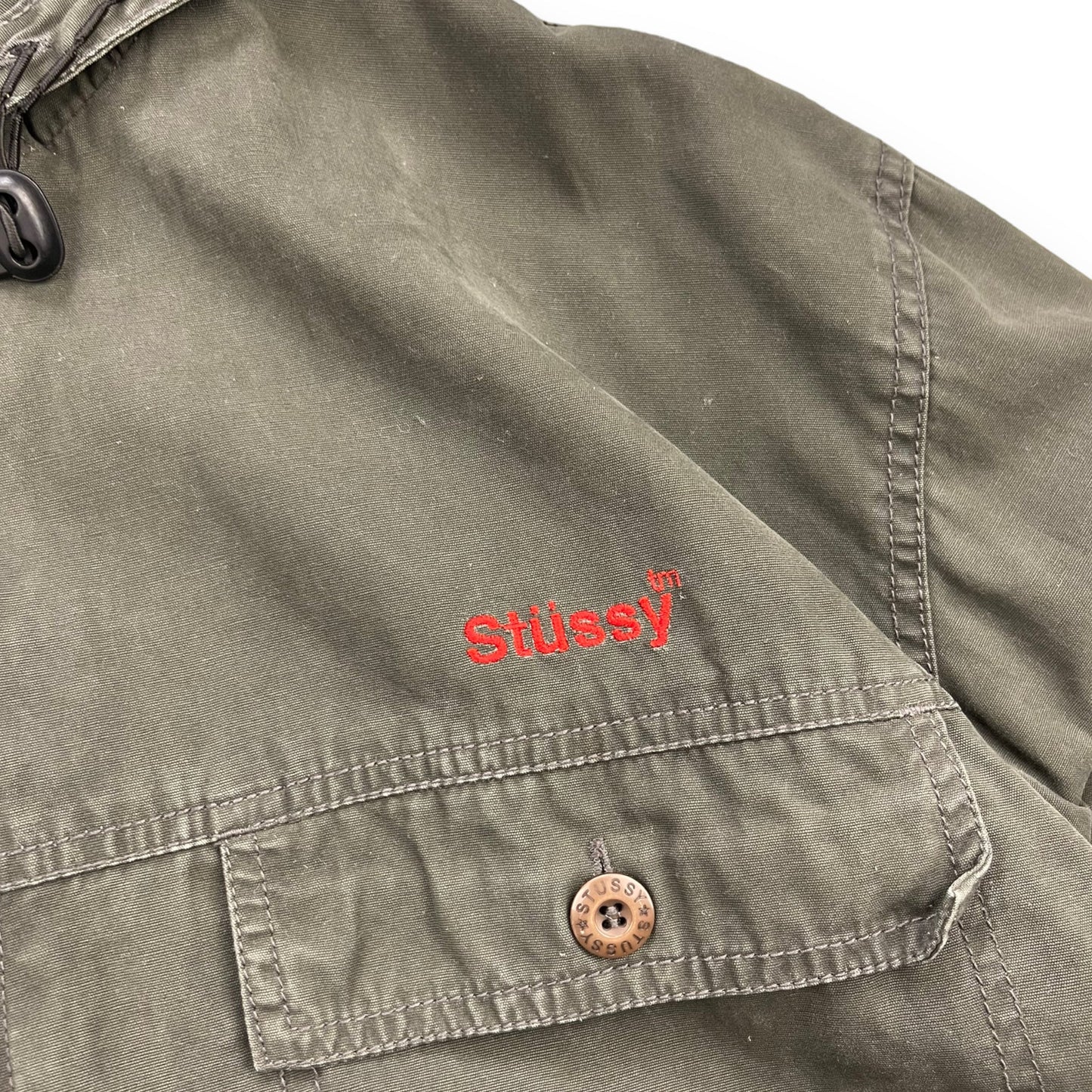 2000's Stussy Work Wear Jacket (M) | Default Title, Green