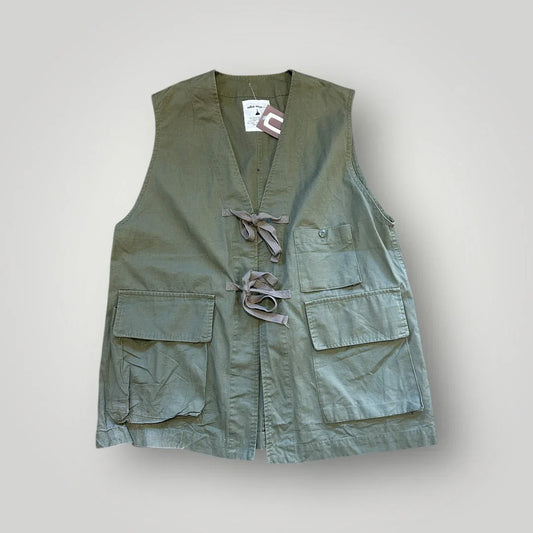 Niko And Rope Tie Multipocket Vest L