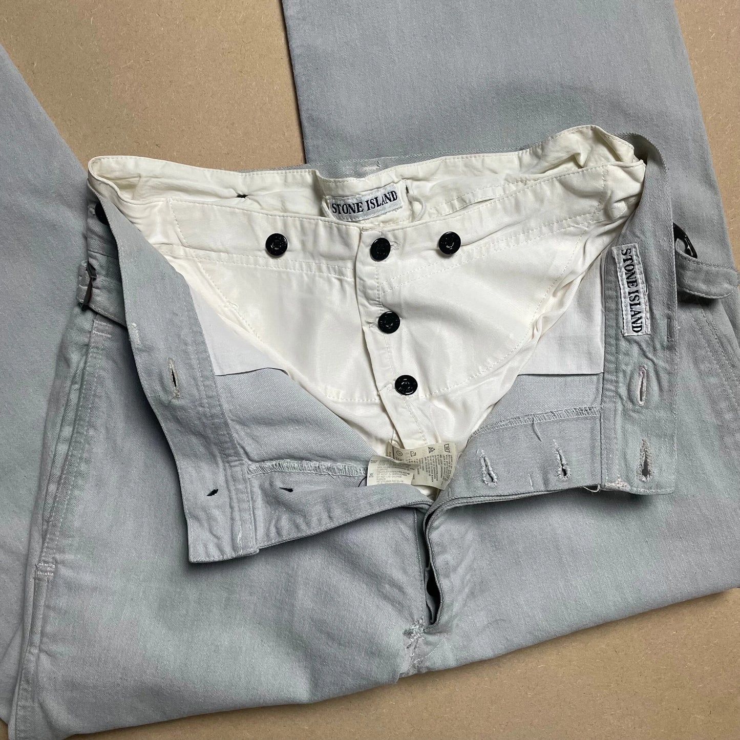 A/W 1990 Cadet Grey Dual Layer Pants