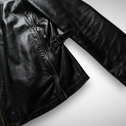 Armani Jeans Leather Jacket (2000s)