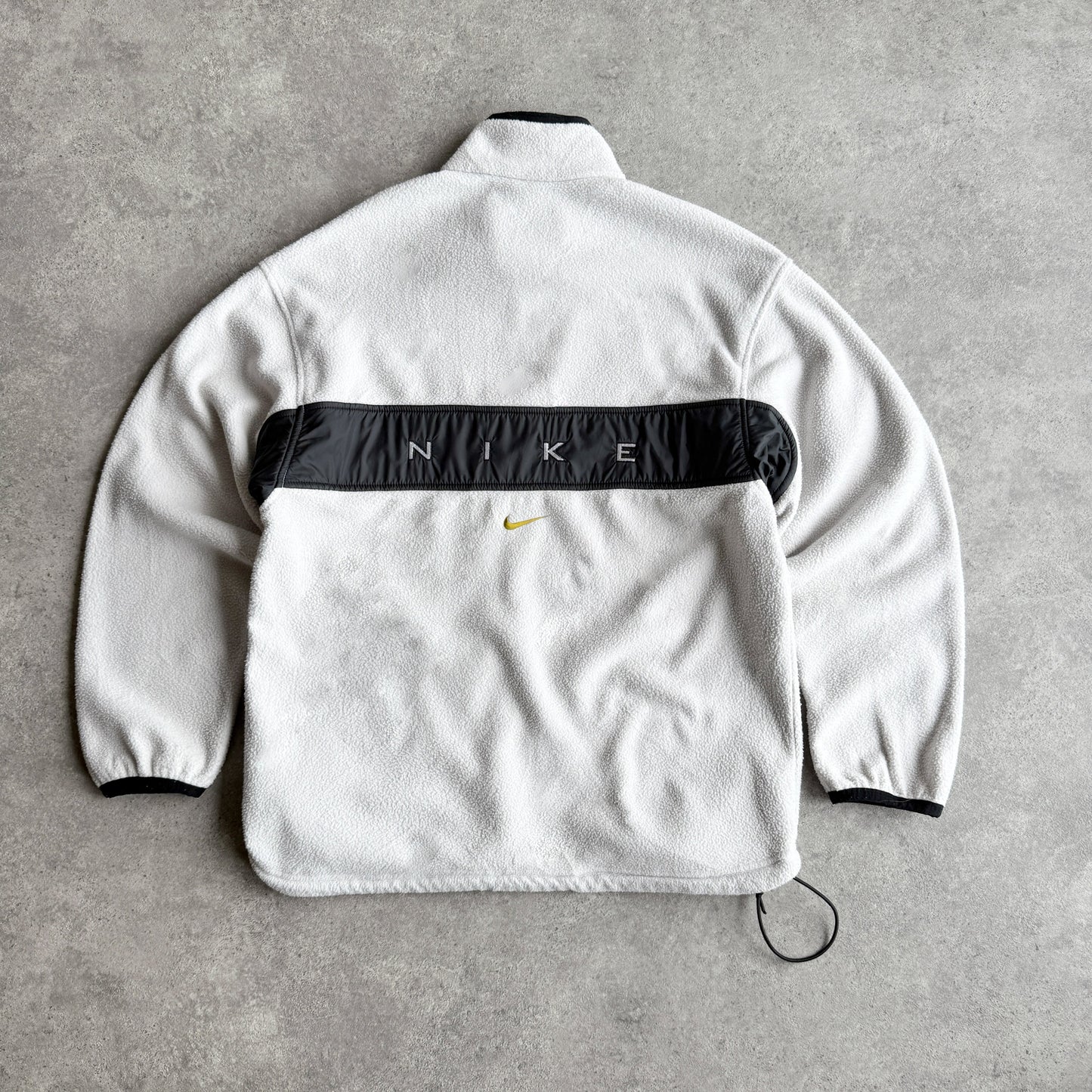 Nike RARE 1990s 1/4 zip technical heavyweight fleece (L)