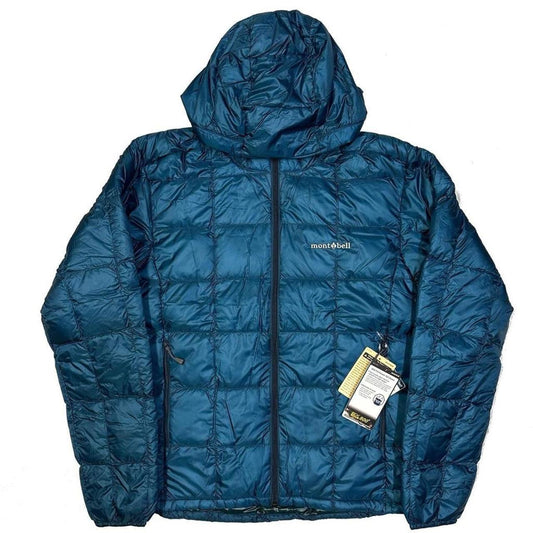 Montbell Superior Down Parka Puffer Jacket In Blue (M) | Medium, Blue