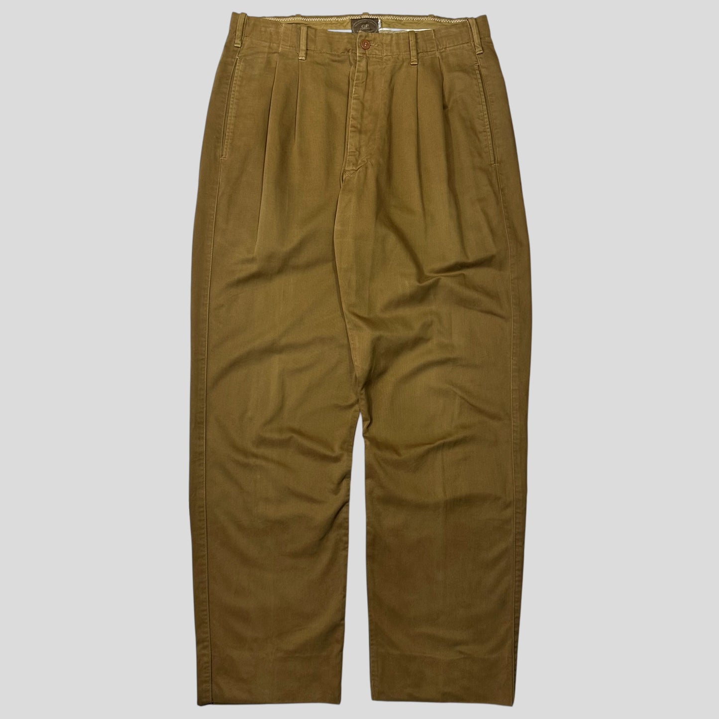 CP Company 1989 Continuative Garment Pleated Moleskin Trousers - 32
