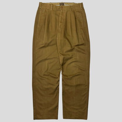 CP Company 1989 Continuative Garment Pleated Moleskin Trousers - 32