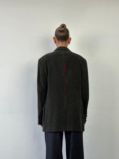 Versace Jeans Couture Pure Cotton Bespoke Medusa Button Blazer - 40R/L