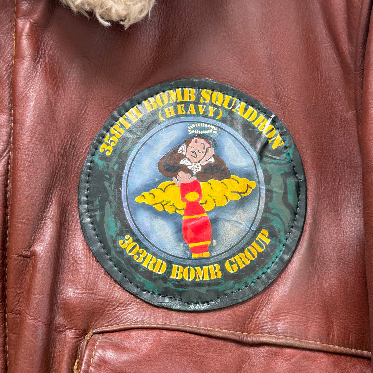 1960s schott hells angels leather souvenir flight jacket | O/S, Brown