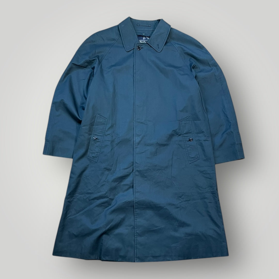Burberry 90s Navy Trench Coat M/L