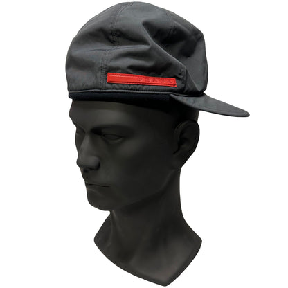 Prada Sport Nylon Cap In Black ( S )