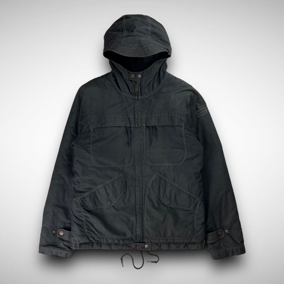 Stone Island Denims Waxed Cotton Hooded Jacket (AW2008)