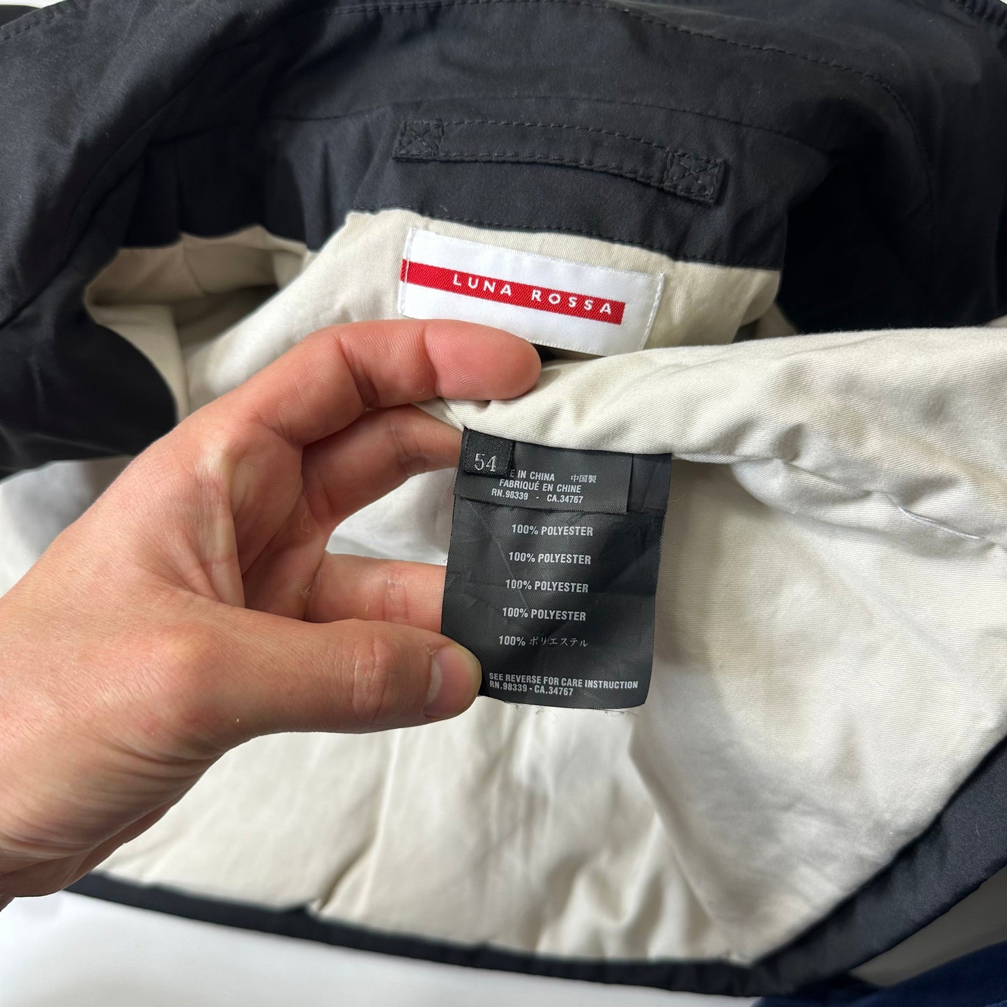 Prada Luna Rossa 00’s Goretex Padded Sailing Gilet Jacket - IT54 | Default Title, Black